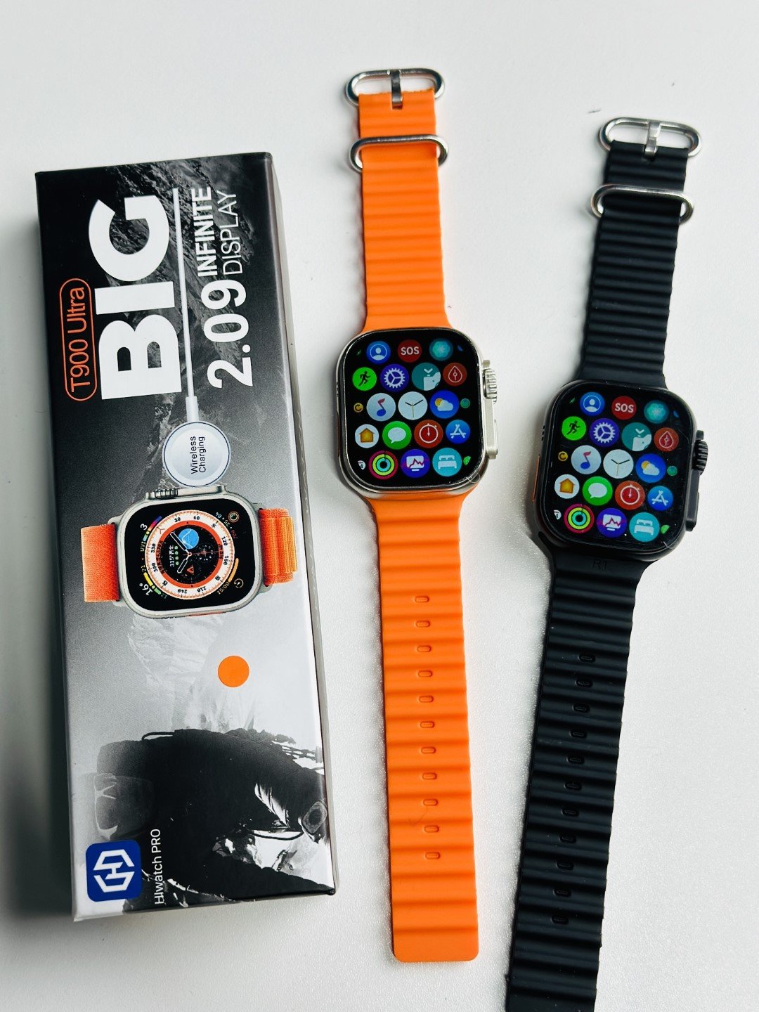 T900 Ultra Smartwatch – Orange Color - Image 5