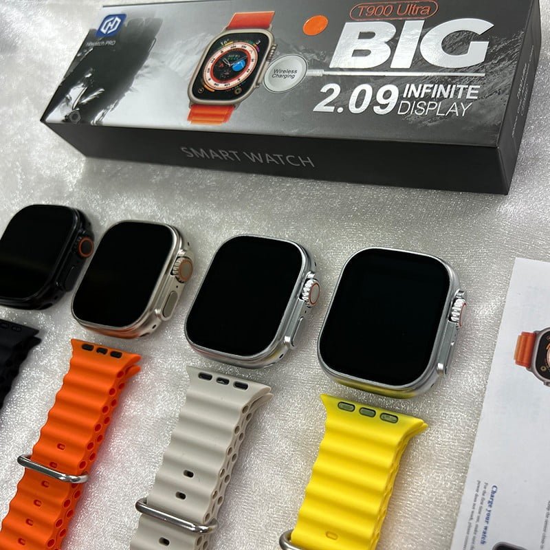 T900 Ultra Smartwatch – Orange Color - Image 4