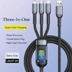 Fast Charging USB 3.0 Cable 100W