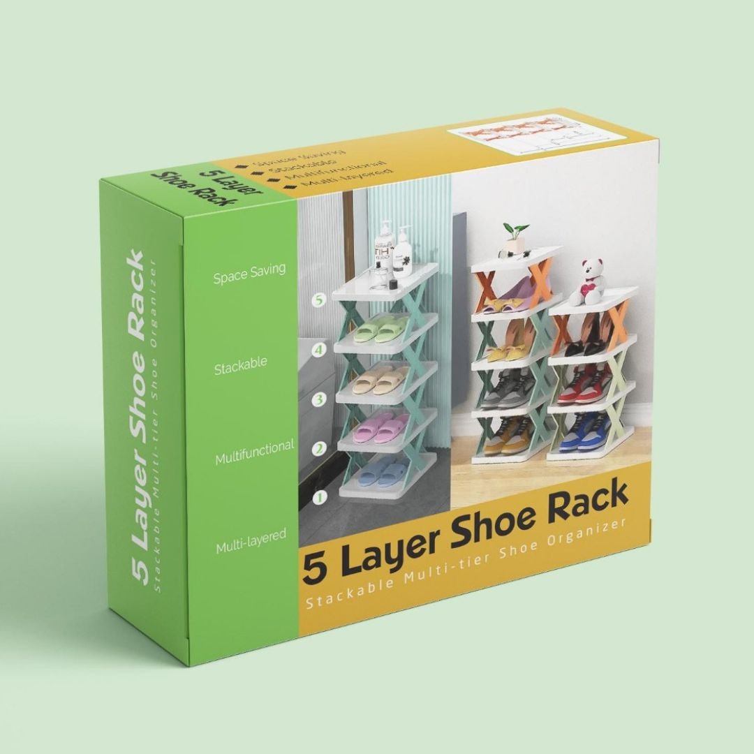 5 Layer shoe rack - Image 5