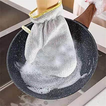Water proof dishwashing gloves one pcs - Image 3