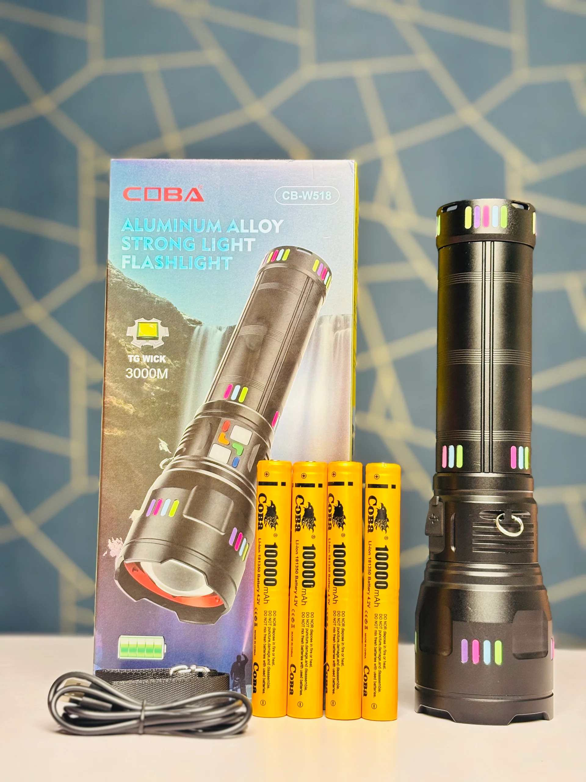 COBA CB-W518 Powerful LED Torch 1