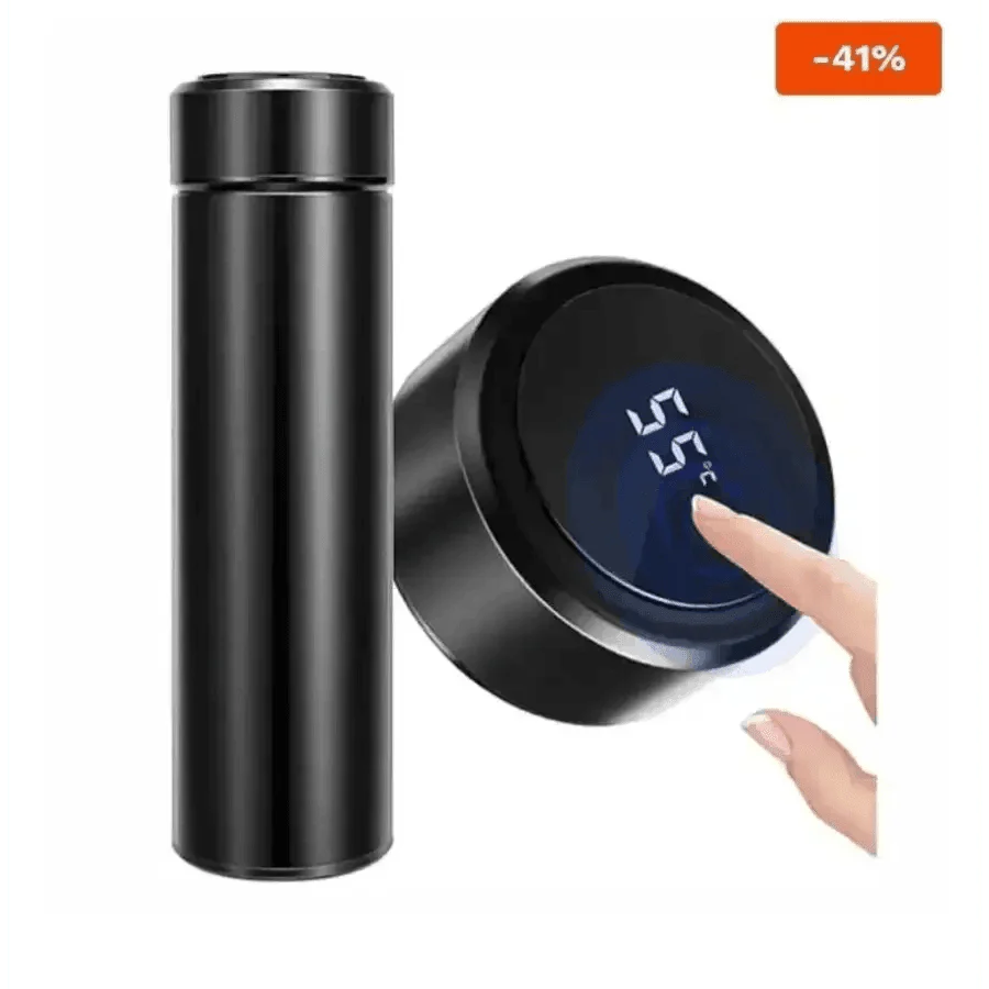 🔥 Modern Style Hot & Cold Flask With LED Temperature Display - Image 3
